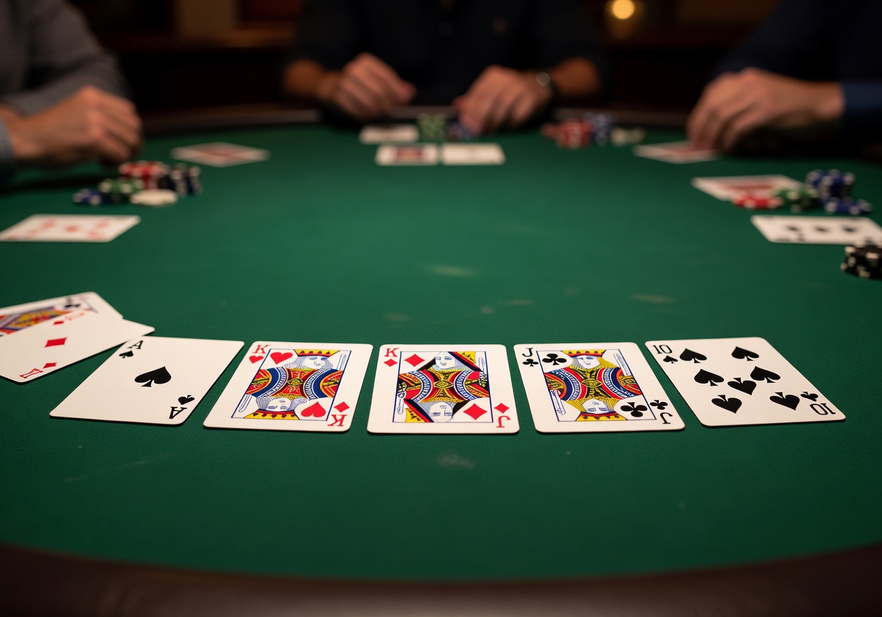 Cartas de Poker Texas Holdem profesional