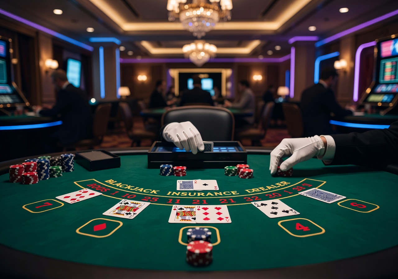 Mesa de Blackjack 21 en casino online